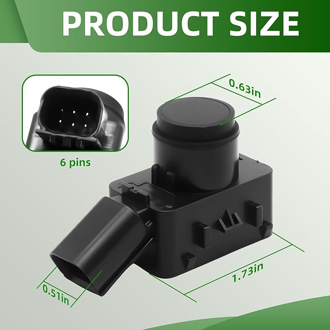Ultrasonic Parking Sensor Compatible with LS LX NX RX UX 2020-2024 & Camry Corolla GR Corolla Mirai R-AV4 Sequoia Sienna Tundra Venza BZ4X 2021-2025 Replaces 8934150080C0