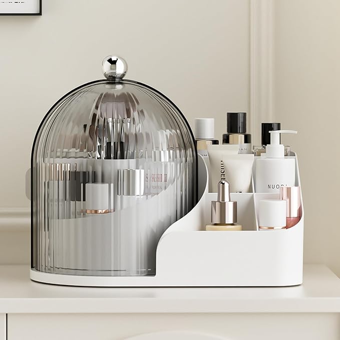 ONXE Makeup Organizer with Drawers,Large Capacity Perfume Organizer,Vanity,Bathroom,Bedroom Countertop Storage for Cosmetics,