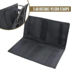 Large Molle Visor Organizer, Tactical Visor Organizer, Car Sun Visor Organizer Truck Accessories for Men, Tactical Gear for Men (Black)