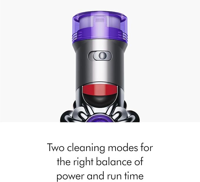 Dyson V8 Plus Cordless Vacuum, Cleans Hard Floors and Carpets, Detangles, Converts to Handheld, 115AW, 2 Power Modes, Up to 4