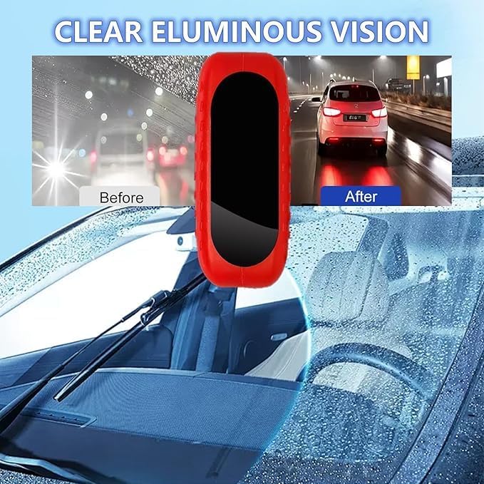 Car Glass Oil Film Cleaner,New Hydrophobic Glass Coating for Windshield Improves Clarity and Visibility,Universal Car Glass O