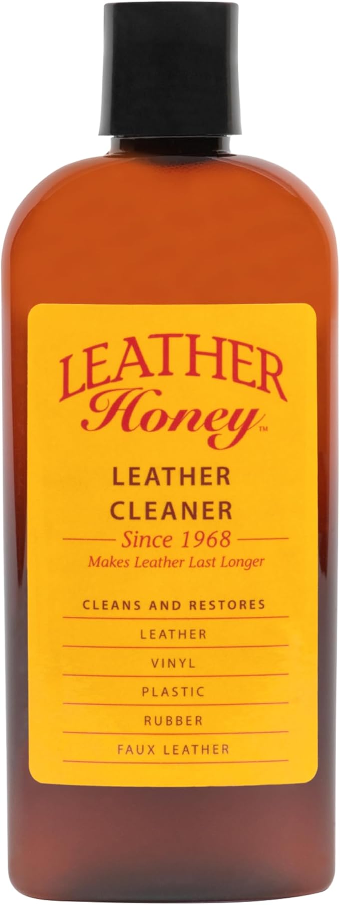 Leather Honey Leather Cleaner: Non-Toxic Leather Care Made in the USA Since 1968. Deep Cleans Leather, Faux & Vinyl - Couches