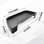 Muslogy for Pilot Dash Storage Tray Insert Behind Screen Center Console Organizer Interior Accessories Compatible with Honda Pilot 2023-2025 Sport EX-L TrailSport Touring Elite(Brown) Won't fit 2026