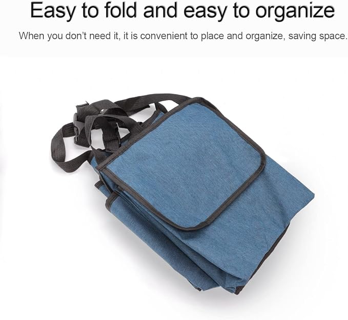 Car Trunk Organizer and Storage, Backseat Hanging Organizer for SUV, Truck, MPV, Waterproof, Collapsible Cargo Storage Bag