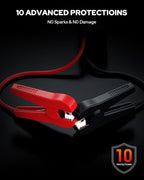 BOOKOO Portable Car Jump Starter, 4500A Jump Start Battery Pack up to 10.0L Gas/ 8.0L Diesel Engines, 12V Car Battery