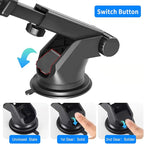 Suction Cup Mount for Car Stereo Dash Cam Mount Holder Easy to Install and Use About 8" Length