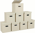 Closet Organizers Fabric Storage Bins With Lids Collapsible Cube Storage Organizer Basket With Handles,Storage Boxes for Clot