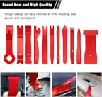 19PCS Trim Removal Tool Set, Car Panel Door Audio Trim Removal Tool Kit, Plastic Pry Tool Kit for Car Panel Dash Door Audio w