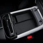 for Tucson Center Console Organizer Double-Layer 2025-2026 Hyundai Tucson(Limited) & Tucson Hybrid & Tucson Plug-in Hybrid Accessories Armrest Tray-ONLY Fit Tucson with Electronic Shift