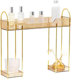 YCIA&DONE Bathroom Countertop Organizer Over The Faucet, Narrow Counter Organizers Above Sink, Table Mounted Faucet Sink Shel