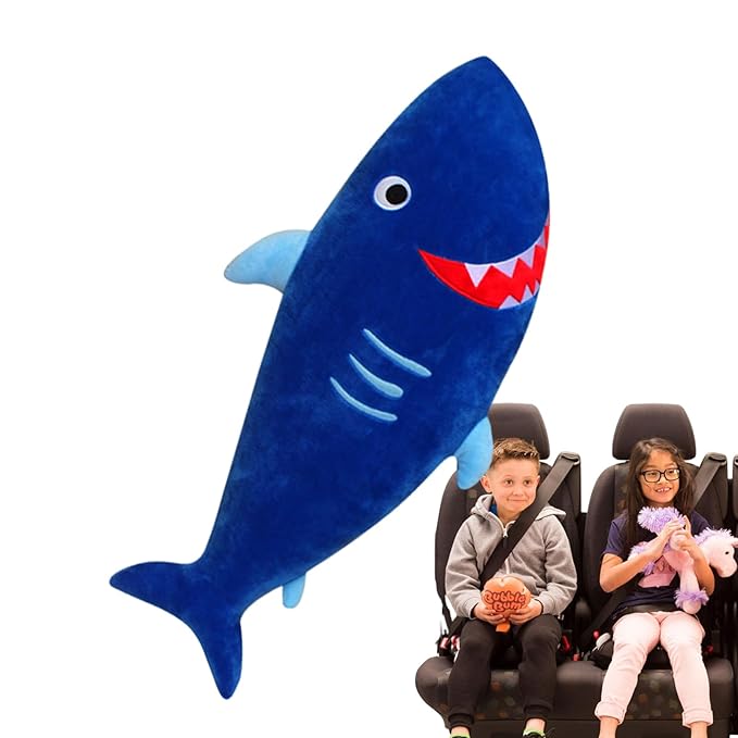 Children seat Belt Pillow Soft, Universal Seatbelt Pillow for Kids, Seat Belt Adjuster and Seatbelt Pillow for Kids Travel, for All Car Seats, Stroller, Pushcar (E)