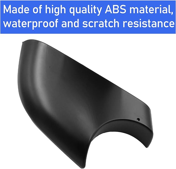 Jaronx Compatible with Tesla Model 3 Mirror Lower Cover 2017-2025,Left Drive Side Rearview Mirror Base Bottom Cover Trim Replacement for Tesla Model 3 Accessories(Left)