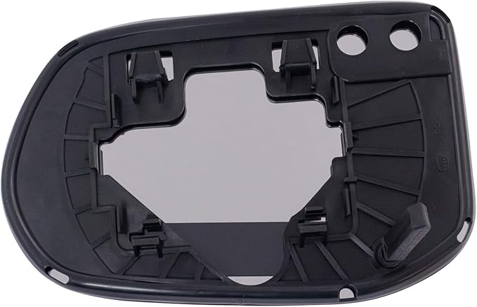 TRQ Passenger Side Mirror Glass Snap On Clear Compatible with 2006-2011 Honda Civic Sedan EX LX SI