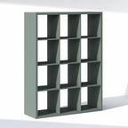 Furinno Cubic Closet Organizers and Storage, 12-Cube Closet Organizer, Open Shelf Closet Storage, Extra Thick Frame for Wardr