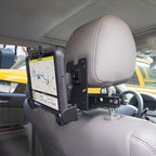 ARKON Mounts LockVise Locking Car Headrest Tablet Mount | Lockable Tablet Holder | Secure | Compatible with iPad, Samsung, Google Tablets Used for Rideshare, Taxi, Uber, & More