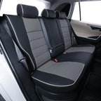 EKR Rav4 Seat Covers Custom Fit for Toyota Rav4 (Hybrid) LE/XLE Premium 2026,Waterproof Leather Car Seat Cover Full Set for S