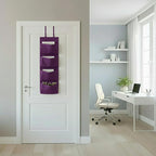 YNR Over Door Storage with 4 Pockets Strong and Durable, Hanging Wardrobe Storage Organiser Practical and Spacious, Hanging S