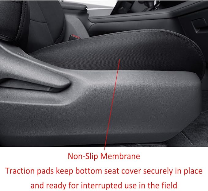 EKR Sienna Seat Covers for 2011-2020 Toyota Sienna L,LE,XLE,Limited,7 Seats,2nd Row Captain Seats W/NO Legrest,Waterproof Car