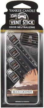 Yankee Candle Car Vent Stick, Black Coconut