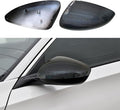 2pc Carbon Fiber Color Replacement Replace substitute displace Type Rearview Mirrors Cover Fit for Honda Accord 2018 2019 2020 2021 2022 2023 2024 2025