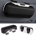 Evankin Universal Car Accessories Car Sun Visor Glasses Holder,Car Sun Visor Organizer Sunglasses Holder Clip On Sun Visor Secure Clip for Sunglasses