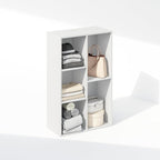 Furinno Reed Closet Organizers and Storage, 5-Cube Reversible Closet Shelves, Closet Organization Shelf, 9.4 x 19.5 x 31.5, f