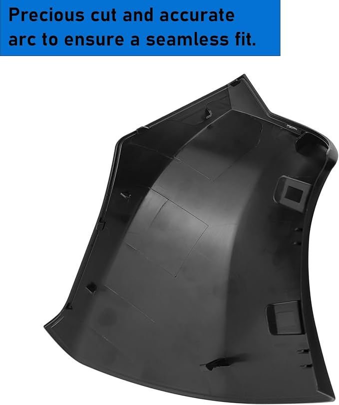 Jaronx Compatible with Toyota Highlander Side Mirror Cover 2020-2024, Passenger Rearview Triangle Base Cover Trim for Toyota Highlander (NOT FIT GRAND HIGHLANDER) (Right Side)