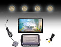 LCD Parking Sensor Kit - Displays Data on Original Screen, Easy Rear Installation, Compatible with CVBS Cameras (Not for AHD)