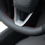 MEWANT DIY Stitching Steering Wheel Cover Wrap for Tesla Model 3 Highland 2023-2025/Model Y 2025 Highland for Tesla Model 3/Model Y Accessories