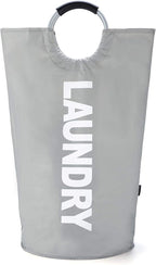 Caroeas 90L Laundry Basket (13 Colors), Waterproof Laundry Hamper, Laundry Bag with Padded Handles, Clothes Hamper, Collapsib