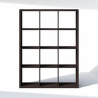 Furinno Cubic Closet Organizers and Storage, 12-Cube Closet Organizer, Open Shelf Closet Storage, Extra Thick Frame for Wardr