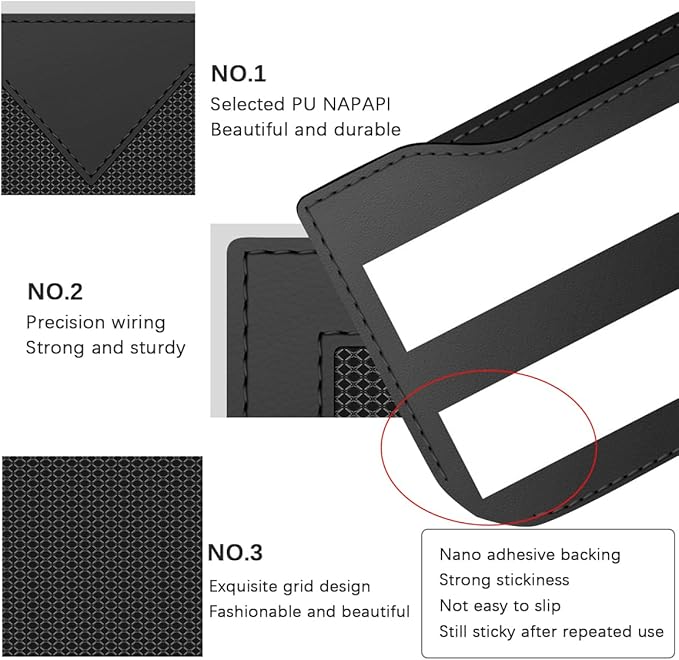 Car Seat Side Pocket Organizer, PU Leather Multifunctional Small Vehicle Console Side Storage Pouch, Automotive Gap Filler Bag for Cell Phone Sunglasses, Universal for SUV RV Truck (Beige)
