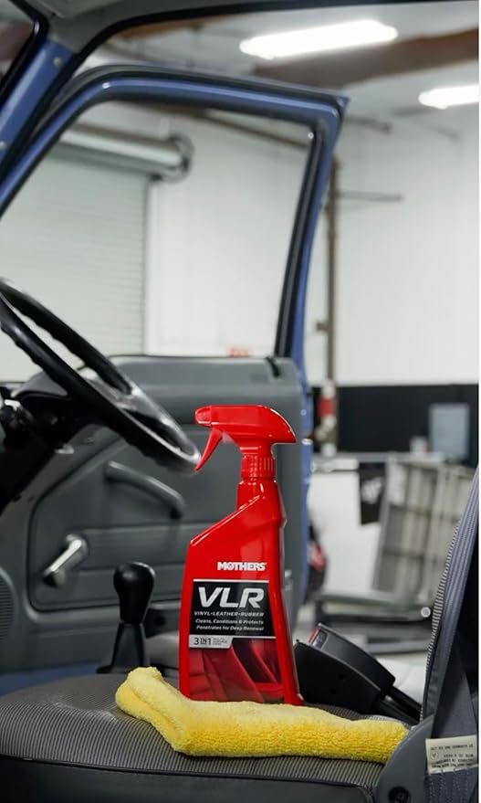 Mothers VLR Vinyl-Leather-Rubber Care, 1 gal. — Cleans, Conditions & Protects In One Step – pH Balanced Formula with Neatsfoo