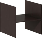 Furinno Cubicle Cube Insert, H-Shelf Cube Organizer, 2-Tier Shelf Dividers, Fits into Furinno Extra Thick Cubes, for Organize