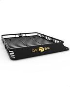DEXSO 64" x 50" Universal Roof Rack Basket, 200 Lbs Capacity Rooftop Cargo Carrier Basket with Extension Luggage Rack Heavy Duty for SUVs, Trucks, Vehicles