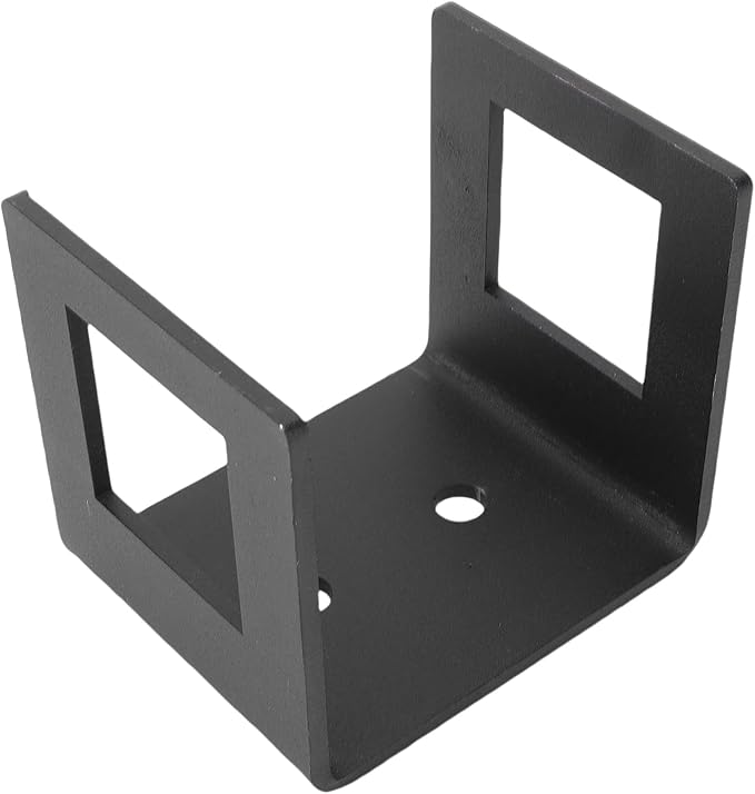 Generic Trailer Hitch Storage Bracket, Heavy Duty 2in Hitch Holder, Extended Rivets Storage Bracket for Secure Mounting, Ideal for 2in Ball Mount Hitches, Truck Bed, Garage Wall & RV