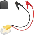Jumper Cable Clamps for DeWalt 20V Battery Jump Starter, 2.0FT 8AWG Car Battery Jumper Cable with Adapter, Automotive Battery Booster Cable for Tools used to Jump Start a Car