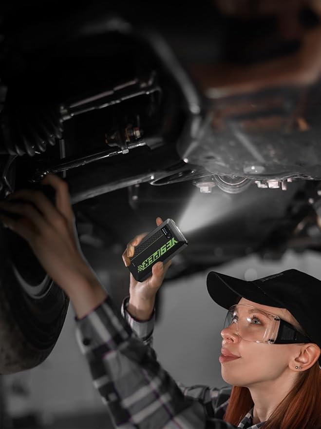 YESPER Jump Starter Portable,1500A Peak Motorcycle Jump Starter, Jump Box for Car Jumper Starter Portable, 12V Auto Booster