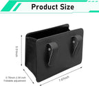 Car Trash Can, Foldable Hanging Garbage Bin with Trash Bag, Waterproof Open-top Door Side Storage Can, Multi-function Back Seat Organizer for Most Cars SUVs Trucks (Black)