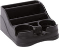 Moblorg Small Center Console for Cars, Trucks, Minivans, SUVs, Vehicle Organizer, Cup Holders, Recycled Plastic, Made in USA 