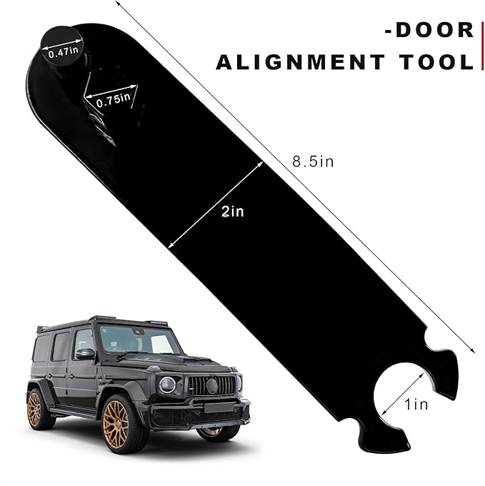 Car Door Alignment Tool, 21845 Door Alignment Bar Automotive Body Collision Repair Tool, Heavy Duty Doors Hinge Adjuster for 