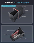 CDEFG UPGRADED for Ford Maverick 2022-2024 Center Console Screen Storage Drawer w/Magnet Design Slides Smoothly - Maverick 8"