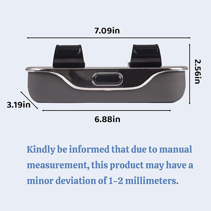 Evankin Universal Car Accessories Car Sun Visor Glasses Holder,Car Sun Visor Organizer Sunglasses Holder Clip On Sun Visor Secure Clip for Sunglasses