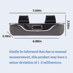 Evankin Universal Car Accessories Car Sun Visor Glasses Holder,Car Sun Visor Organizer Sunglasses Holder Clip On Sun Visor Secure Clip for Sunglasses