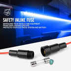 Xprite 60" Inch Blue LED Truck Bed Lights Strip Kit, Decoration Lighting Bar for Cargo Pickup Trucks Van SUV RV Boat, On/Off Switch - 2PCS