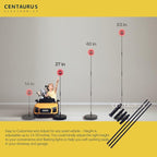 CENTAURUS Garage Parking Assist Led Flashing Garage Parking Sensor Perfect Target Indicator Parking Flashlight System with Ad