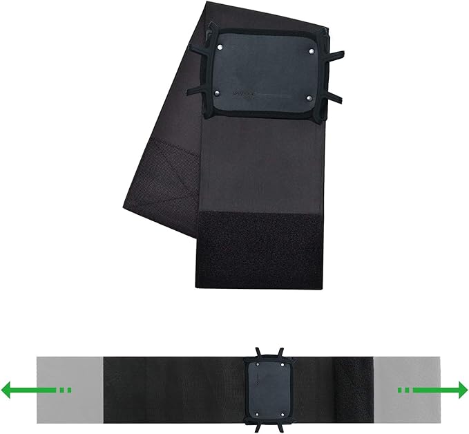 Car Headrest Holder Swivel Car Headrest Mount Silicon Holder for 7-10 Inch Fire Tablets