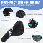 Car Anti Slip Mat Dashboard Tray Decorations Sticky Pad Multi Functional Ultra Thick with 360° Rotating Universal Phone Pad H