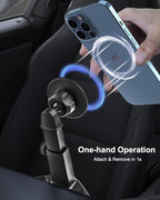 woleyi for MagSafe Car Mount CD Slot【20 Strong Magnets】Height Adjustable Magnetic Phone Holder CD Player, Cell Phone Holders for Your Car for iPhone 17 Pro Max 16 15 14 13 12 Air Plus, All Smartphones
