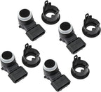 XQSMWF 4Pcs Bumper Parking Sensor and Retainer Fit for Acura MDX RLX 2014-2016 TLX 2015-2016 3.5L, Replace 39680TZ5A01 39681TZ5A0 39680-TZ5-A01 Parking Aid Sensor Black